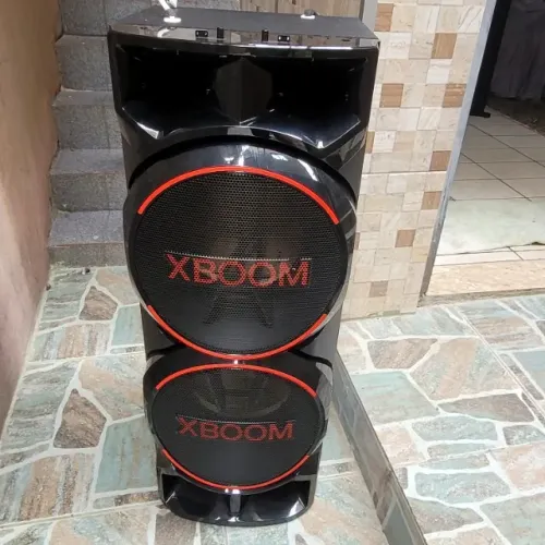 CAIXA TORRE LG RNC9 XBOOM NOVA, VAZIA