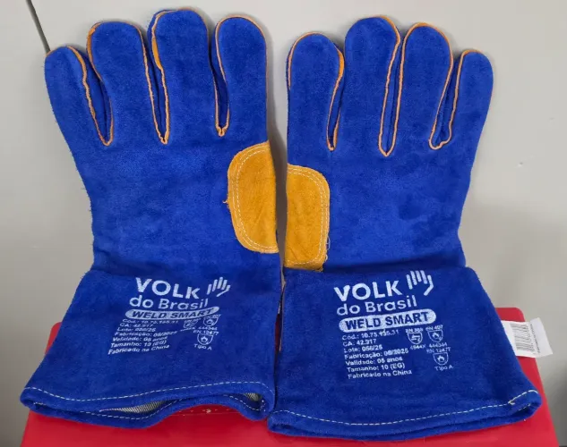 Luva Weld Premium Volk Ideal Para Solda
