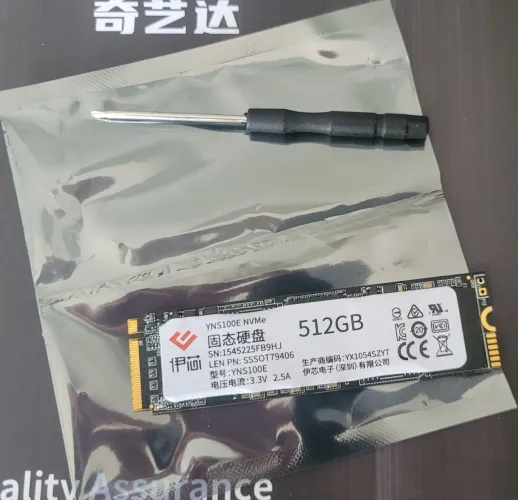 SSD Nvme Yixin 512gb PCIE 3.0