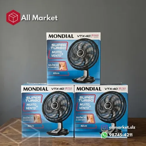 [VENTILA MUITO] Ventilador de mesa Mondial