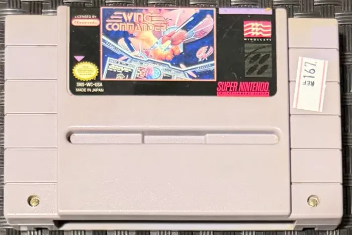 Wing Commander original para SNES Super Nintendo
