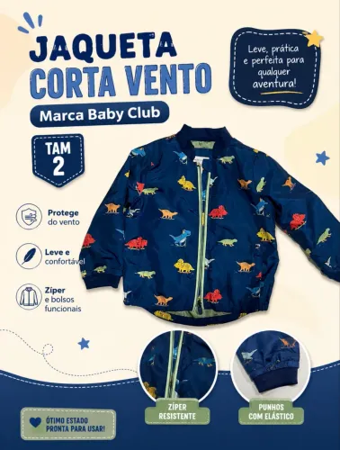 Jaqueta corta vento