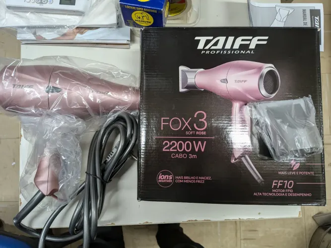 Secador Taiff Fox 3 novo nunca usado
