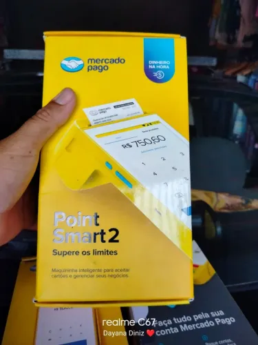 Máquina de cartão Pontes smart pro 2