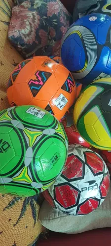 Kit 10 bolas N 5 Futebol Para Campo Presente