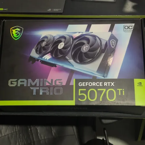 RTX 5070 Ti MSI GAMING TRIO 16 GB | Placa de Vídeo GeForce