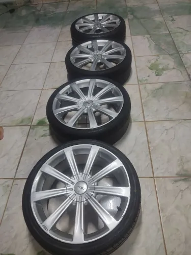 Rodas tsw 19 furação 4108 pegeot e Ford  2 peneus novos 2 gastos 