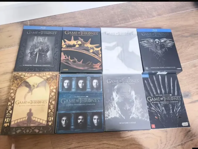 Coleção Blu-ray Digipack Game of Thrones