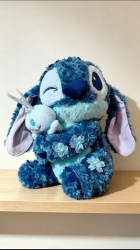 Stitch sakura com xepa 40cm