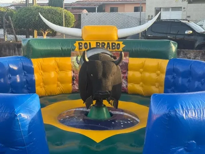 Touro mecanico (boi mecanico) modelo copa do mundo