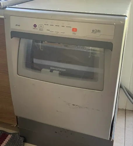 Lava louças Brastemp Inox | 8 serviços