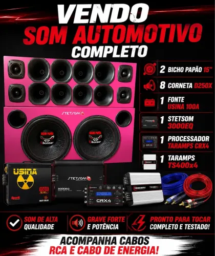 SOM AUTOMOTIVO COMPLETO