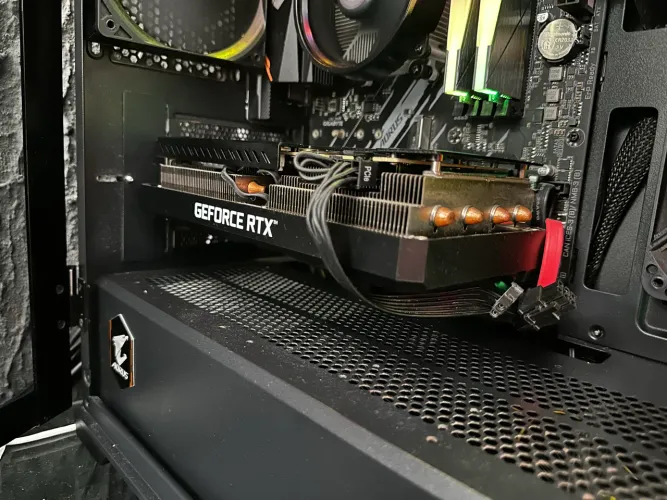 Placa de vídeo RTX 3070 Galax 1 click-OC