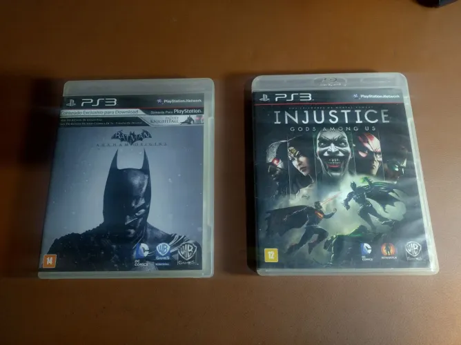 Batman Arkham origins + Injustice PS3 (envio)