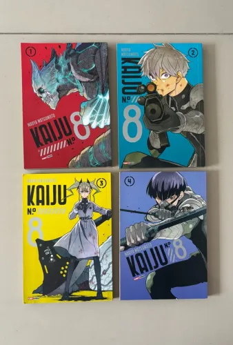 Kaiju No. 8 (Volumes 1 ao 4)