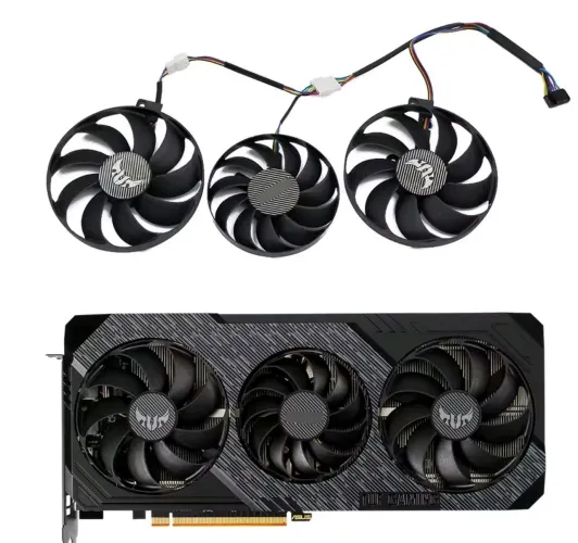 Cooler Ventoinha para Radeon RX 5600xt TUF 3X ASUS