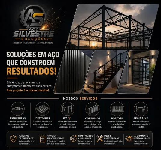 Metalúrgica/serralheria manutenção e fábricação