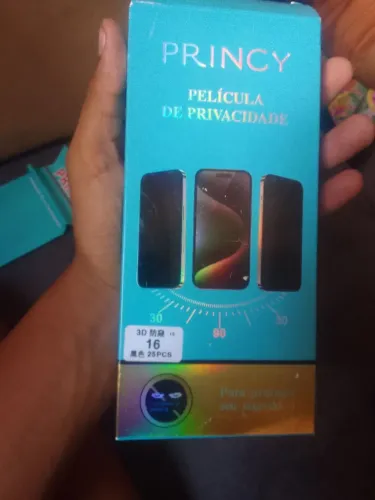 Caixa de pelicula do iphone 16