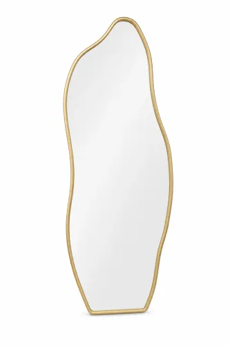 Espelho Orgânico Dourado