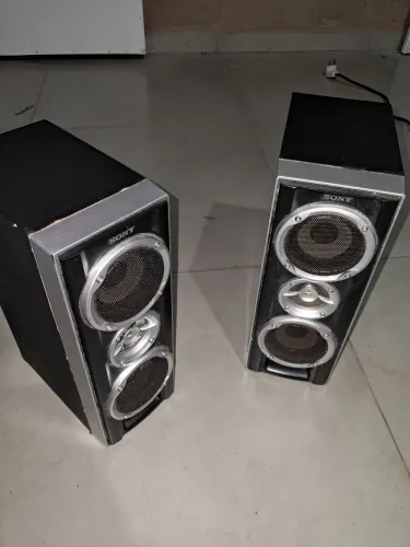 caixas de som SONY 
