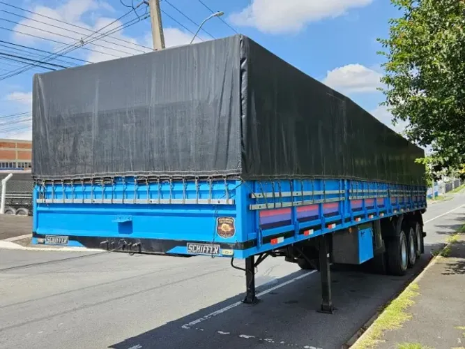 Carreta Graneleira Schiffer Ano 2013 Compensado Naval 12.40x 1.80 com pneus usados