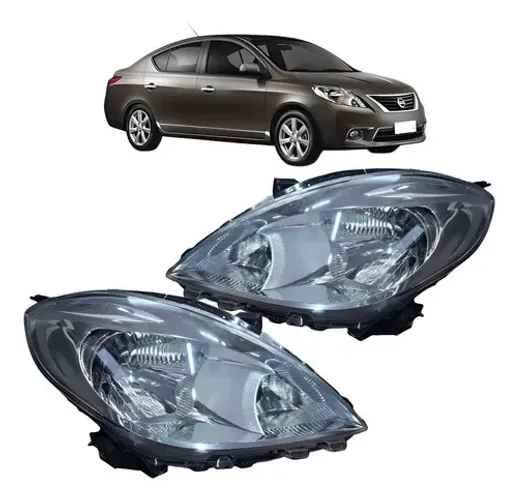 Par Farol Nissan Versa 2011 2012 2013 2014 Ambos Lados Ambos Lados