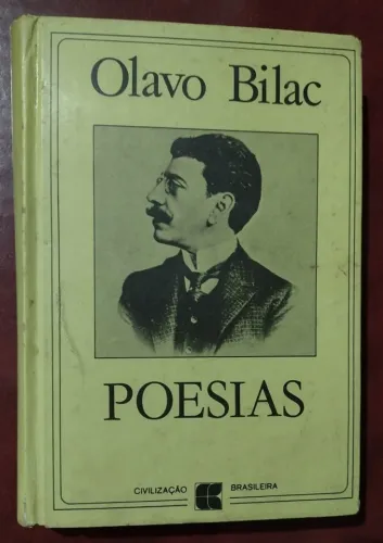 Livro de 1977 "Poesias de Olavo Bilac" Editora Civilização Brasileira - Raridade