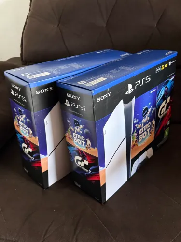 Ps5 slim 825gb mídia digital lacrado