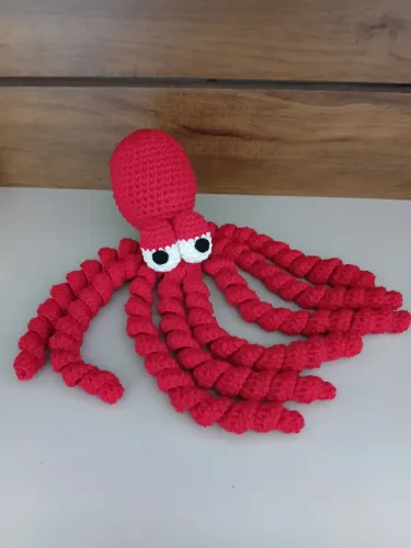 Amigurumi Polvo de Crochê. ..