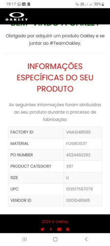Mochila Oakley Road Trip RC 50L Original | Estado de Nova | Sem Uso