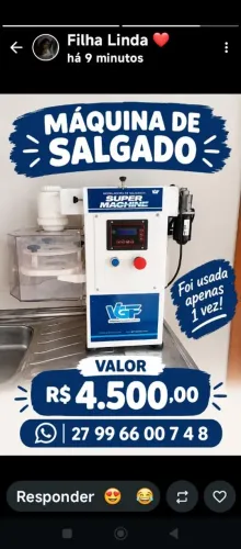 maquina de salgado