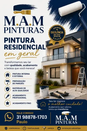 Pinturas residencial em geral