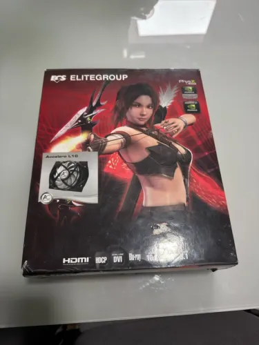Placa de Vídeo ECS GeForce GT 240 1GB DDR3 128-bit ? Nova