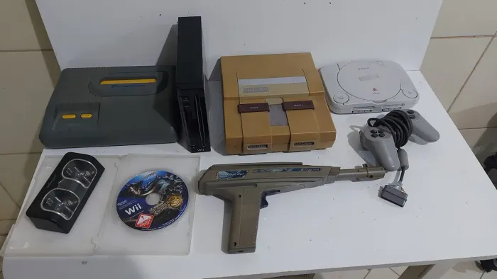 Lote de vídeo game super nintendo play 1