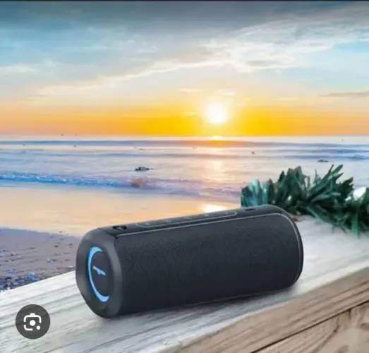 Caixa de Som Bluetooth Wisetiger P3 - 30W RMS | Impermeável IPX7 | LED RGB