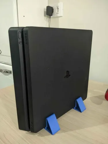 PS4 Slim 1TB Desbloqueado v13.52 + 2 Controles + 15 Jogos ? Excelente Estado