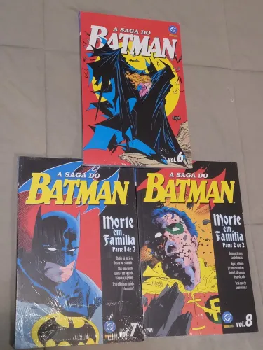 A Saga do Batman Vol.6, 7 e 8 (1° Temp.) LACRADOS