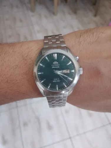 Leiam a descrição. Relógio Orient Masculino Automático Verde Tradicional
