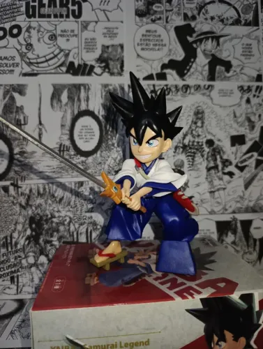 OPORTUNIDADE | Boneco Estatua Yaiba Kurogane Shin Samurai Legend