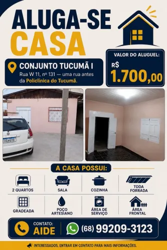 Casa para locação