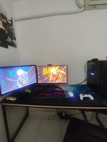 ? PC GAMER COMPLETO + 2 MONITORES ? TOP DE LINHA (NÃO VENDO PEÇAS SEPARADAS)