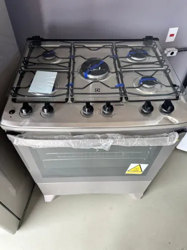 Fogão Electrolux 5 bocas inox NOVO LD | LOJA FÍSICA | ENTREGAR | 