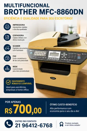 Multifuncional Bhother MFC 8860DN