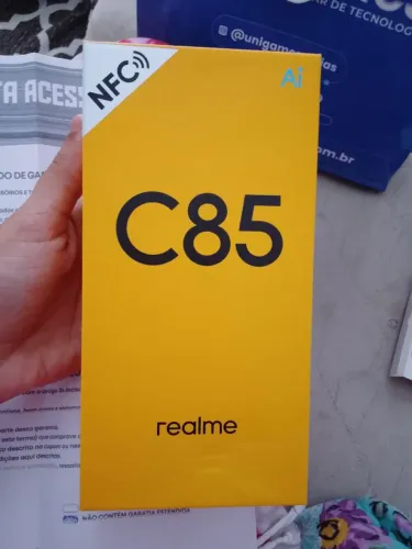 Celular realme C85 aprova d?água