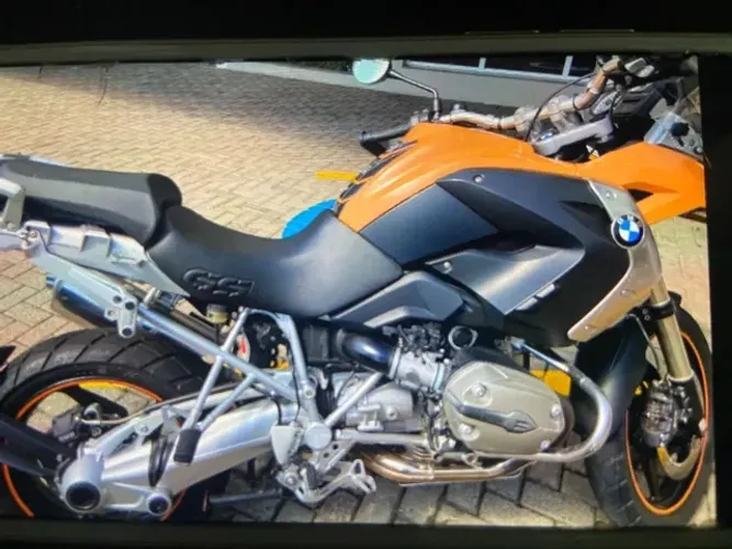BMW GS 1200 LARANJA EM PERFEITO ESTADO LINDA 