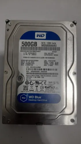 HD 500GB - WESTERN DIGITAL - WINDOWS 8