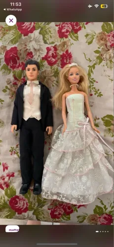 Barbie e Ken - noivos / casamento