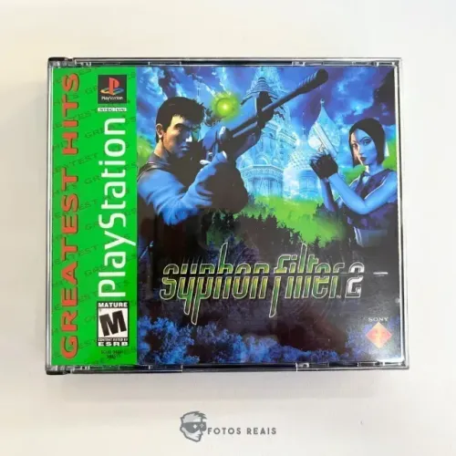 JOGO SYPHON FILTER 2 (GREATEST HITS) SEMINOVO - PS1