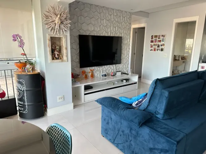 Apartamento para vender com 103m², 3 dormitóriose varanda gourmet com churrasqueira. Rua B