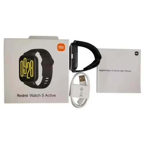 Redmi Watch 5 Active Preto R$ 399,00 A VISTA NOVO NA CAIXA 
